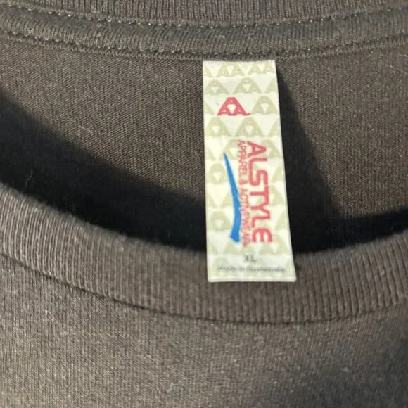 Chicago Blackhawks 2013 Stanley Cup Champions T-Shirt Alstyle Black Graphic Tee - Picture 3 of 4